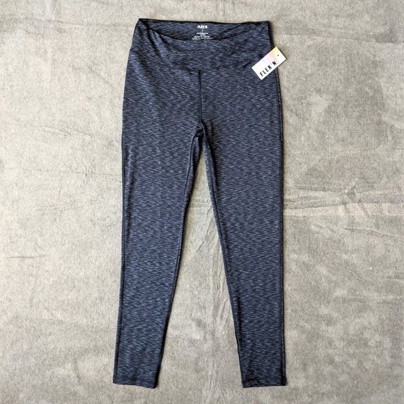 Flex'n Women's Dark Gray Leggings Size L NWT - Picture 4 of 8